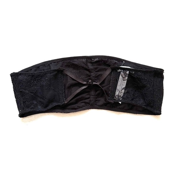 Kimchi Blue Urban Outfitters Black Lace Bralette Bandeau S - Picture 3 of 11
